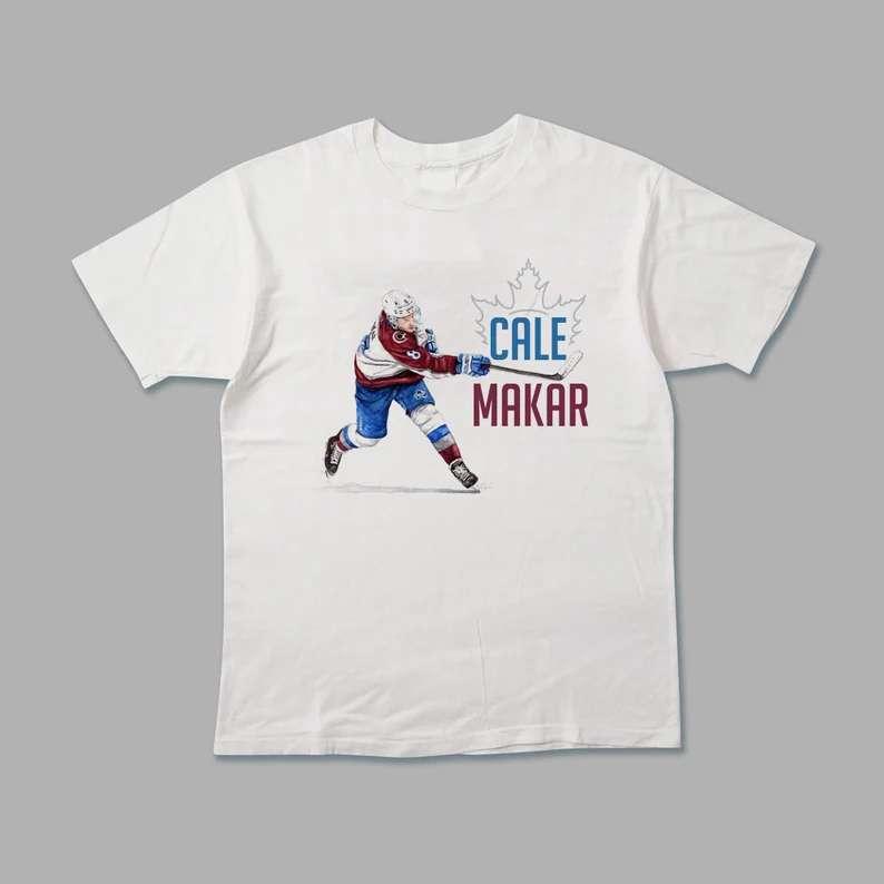 Cale Makar T-Shirt Colorado Avalanche Champion 2022