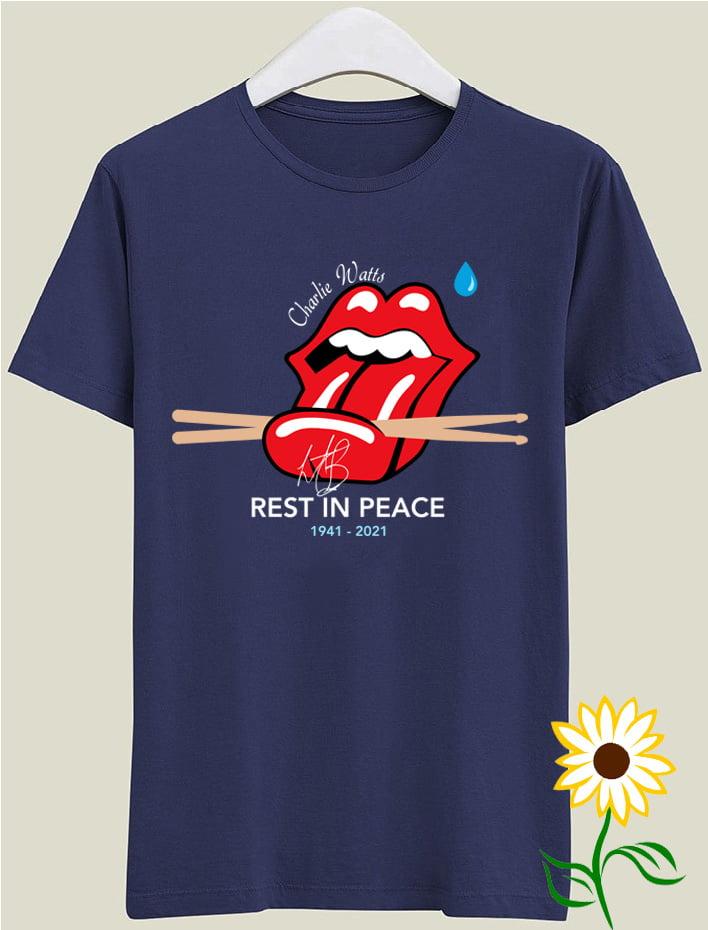 Charlie Watts Drummer Legends Never Die Classic T-Shirt