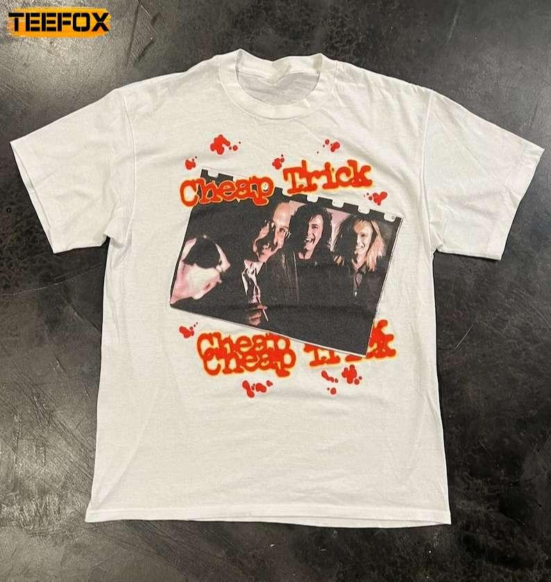 Cheap Trick Band Retro Short-Sleeve T-Shirt