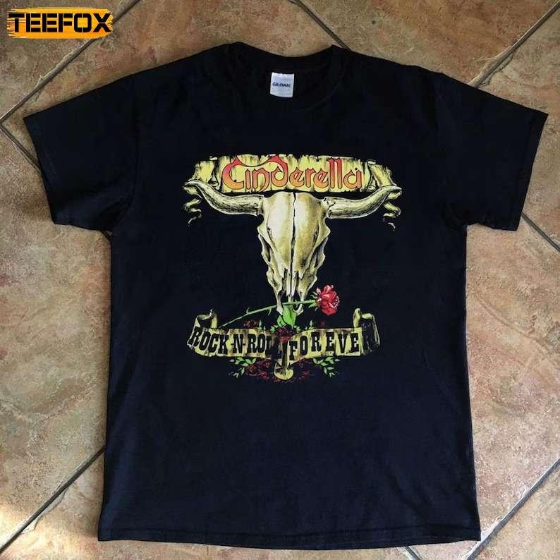 Cinderella Long Cold Winter Tour 1988 Short-Sleeve T-Shirt