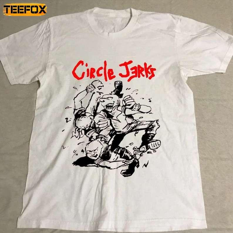 Circle Jerks 80s Tour Concert Short-Sleeve T-Shirt