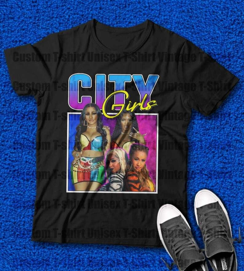 City Girls T-Shirt Hip Hop Duo