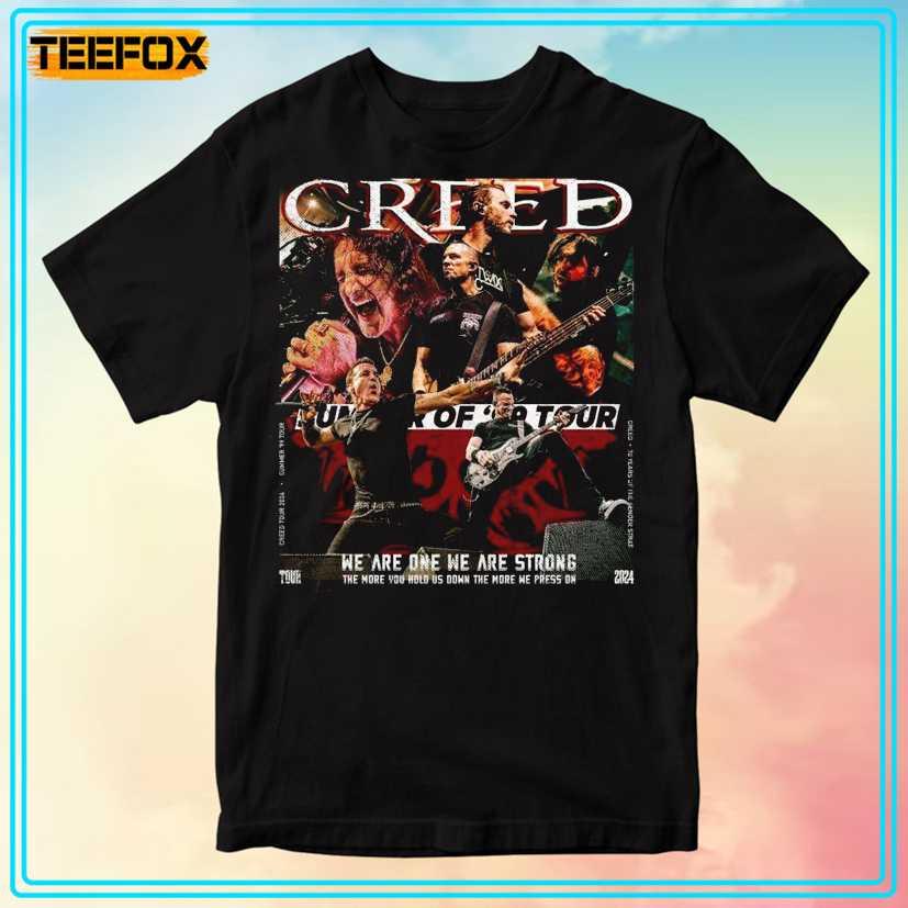 Creed Band Summer Of 99 Tour Music T-Shirt