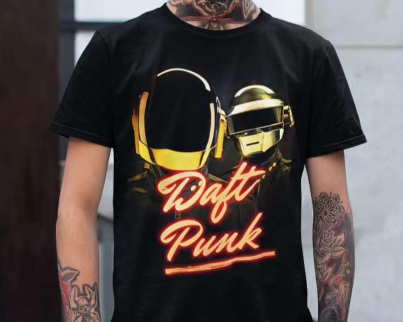 Daft Punk Music T-Shirt Band