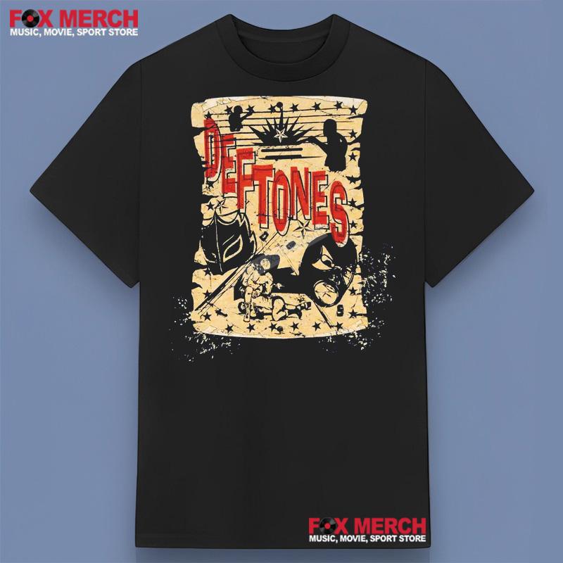 Deftones Tour Black Shirt