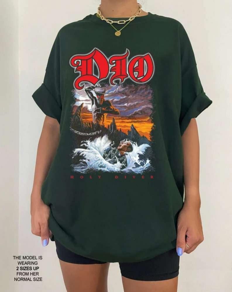 Dio Band The Last in Line 2022 Tour Concert T-Shirt