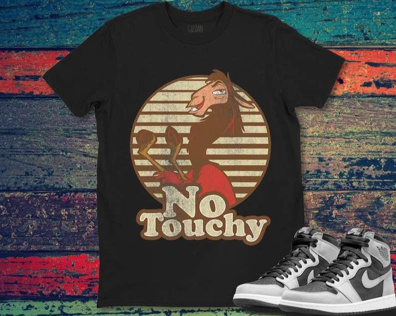 Disney Emperors New Groove Kuzco Llama No Touchy T Shirt