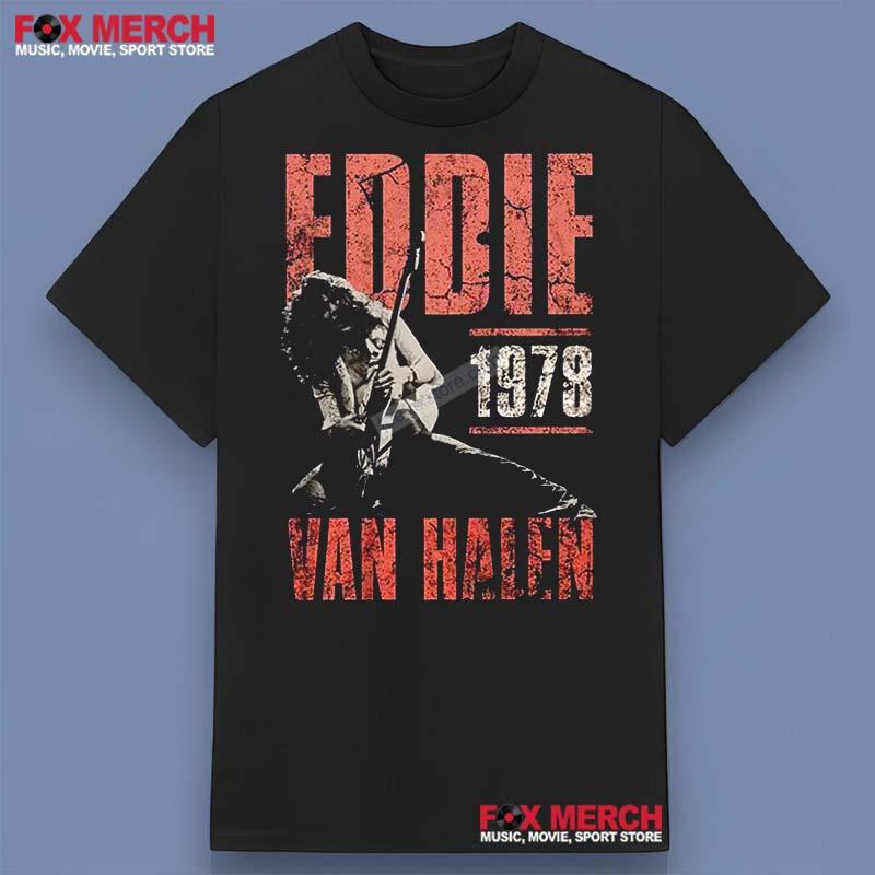 Eddie Van Halen Tour 1978 Shirt