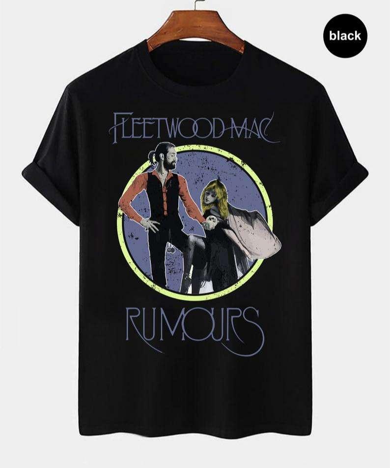 Fleetwood Mac Rumours Rock Band Retro T-Shirt