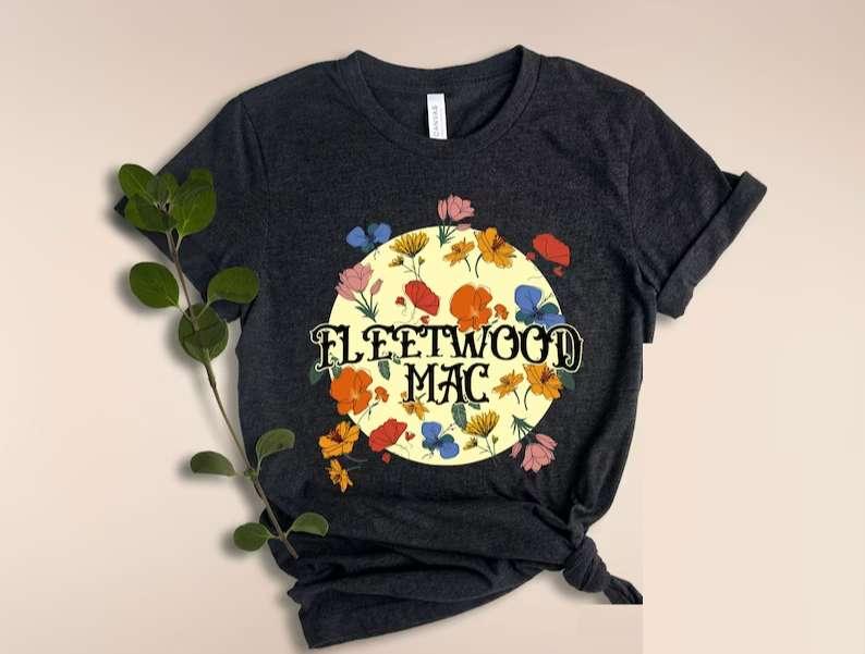 Fleetwood Mac T-Shirt Rock Band Music For Fans