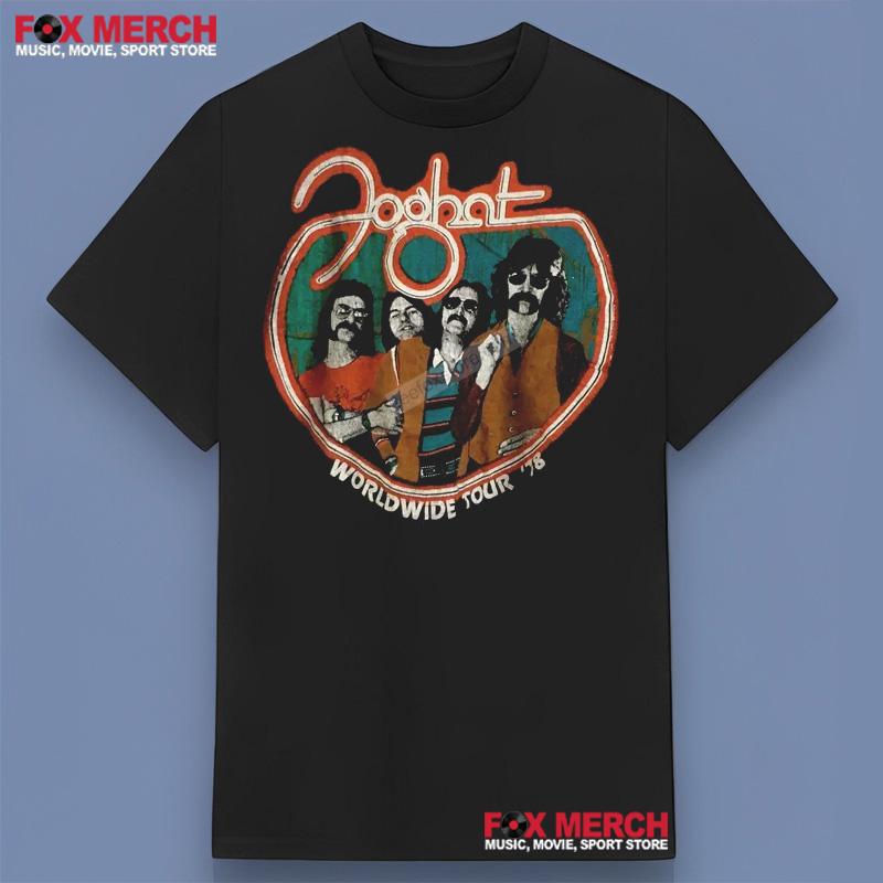 Foghat Worldwide Tour 1978 Shirt