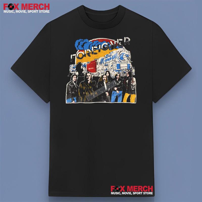 Foreigner Band Train T-Shirt