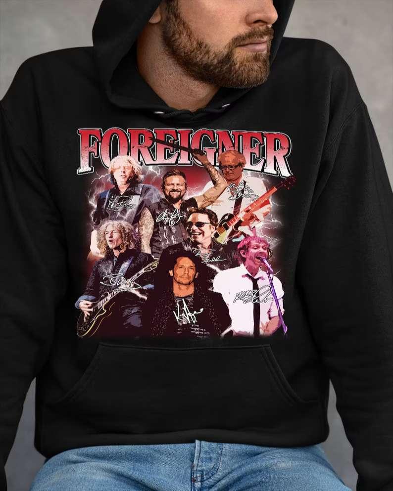Foreigner Rock Band T-Shirt For Men And Women