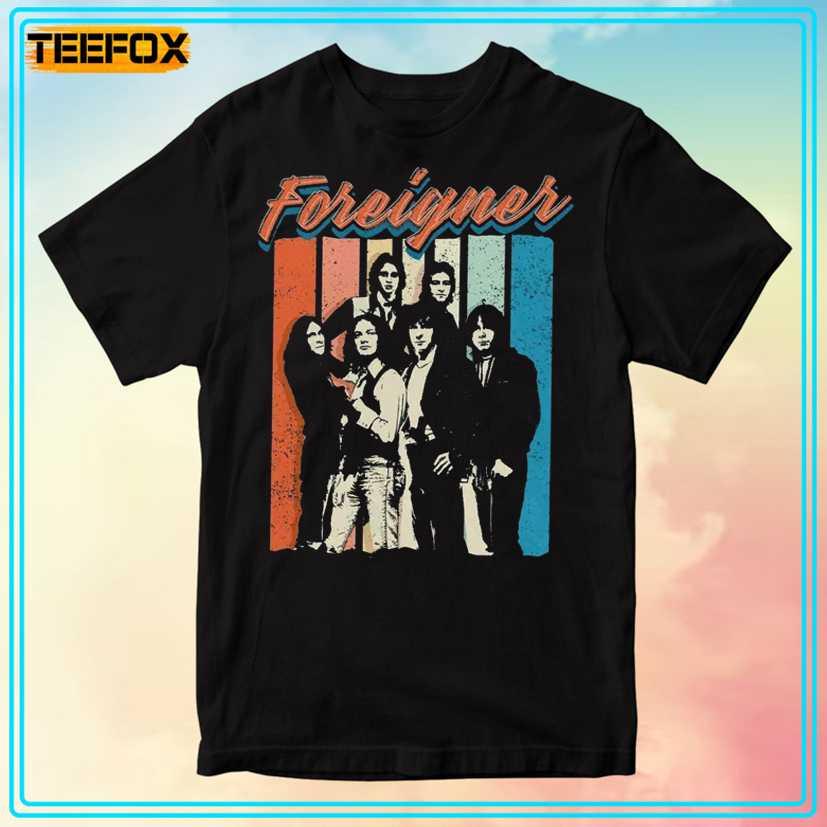 Foreigner Rock Band Vintage T-Shirt