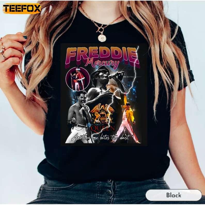 Freddie Mercury Queen Band Retro Short-Sleeve T-Shirt