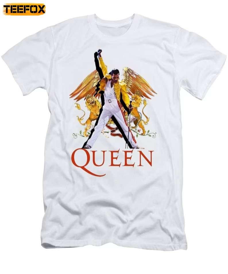 Freddie Mercury Queen Band Short-Sleeve T-Shirt
