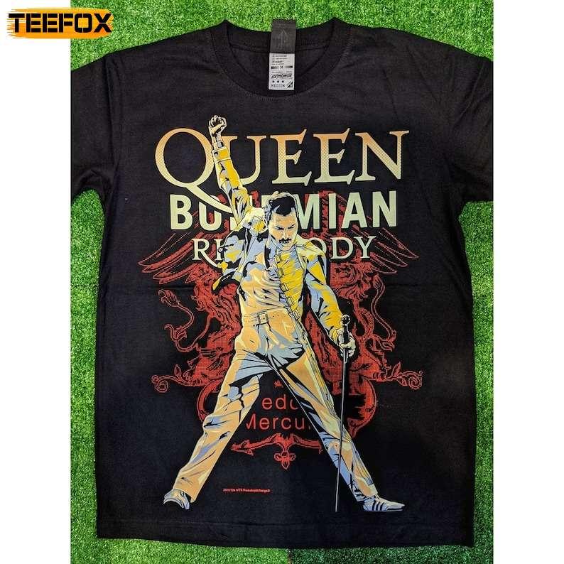 Freddie Mercury Queen Rock Music Short-Sleeve T-Shirt