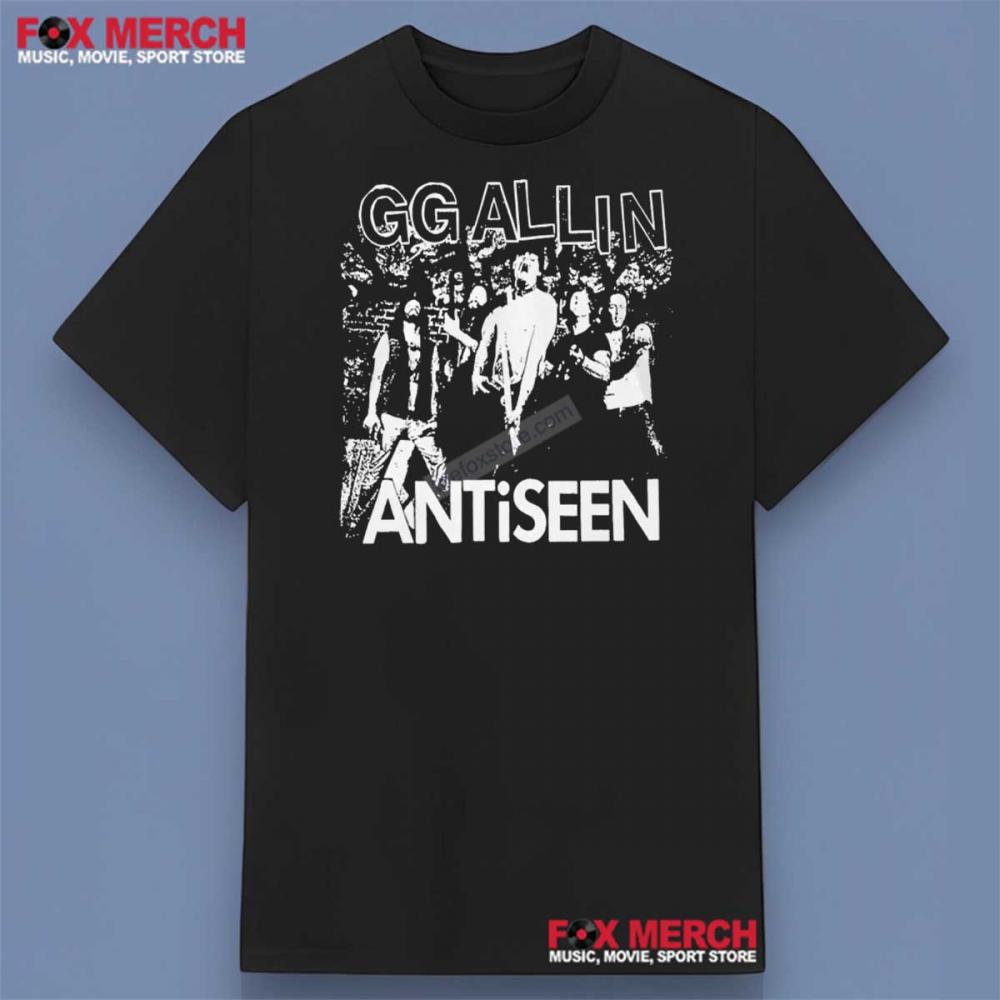 GG Allin Antiseen Black Shirt