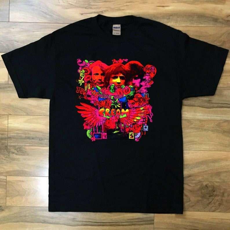 Ginger Baker Cream Disraeli Gears Eric Clapton 1966-1968 Unisex T Shirt