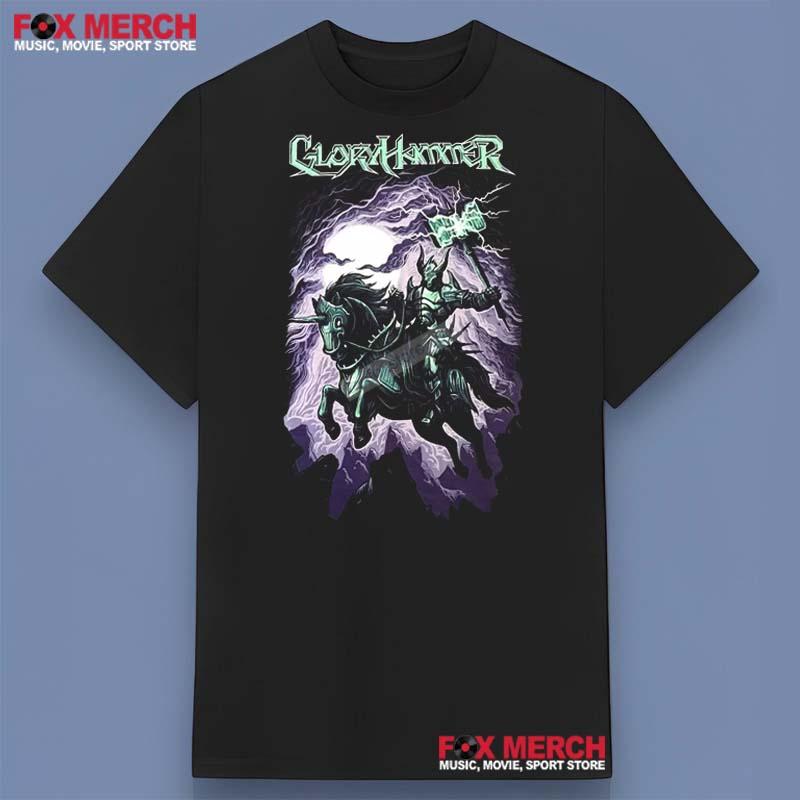 Gloryhammer Band Black T-Shirt