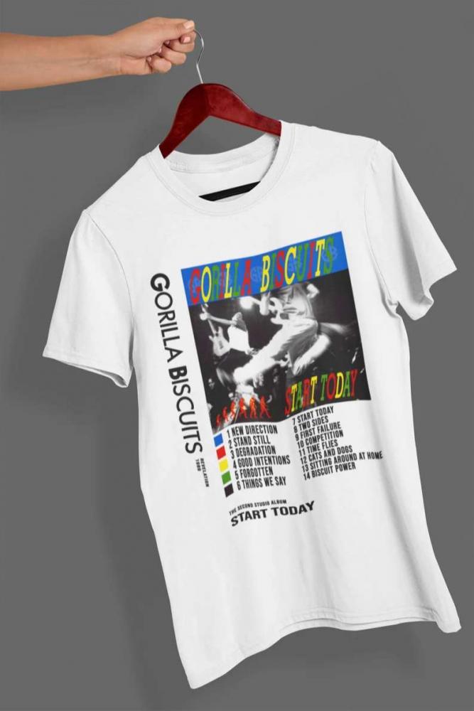 Gorilla Biscuits Start Today Unisex T-Shirt Band