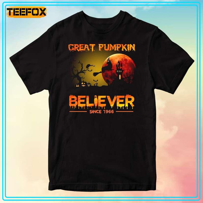 Great Pumpkin Believer Since 1996 Halloween Witch T-Shirt