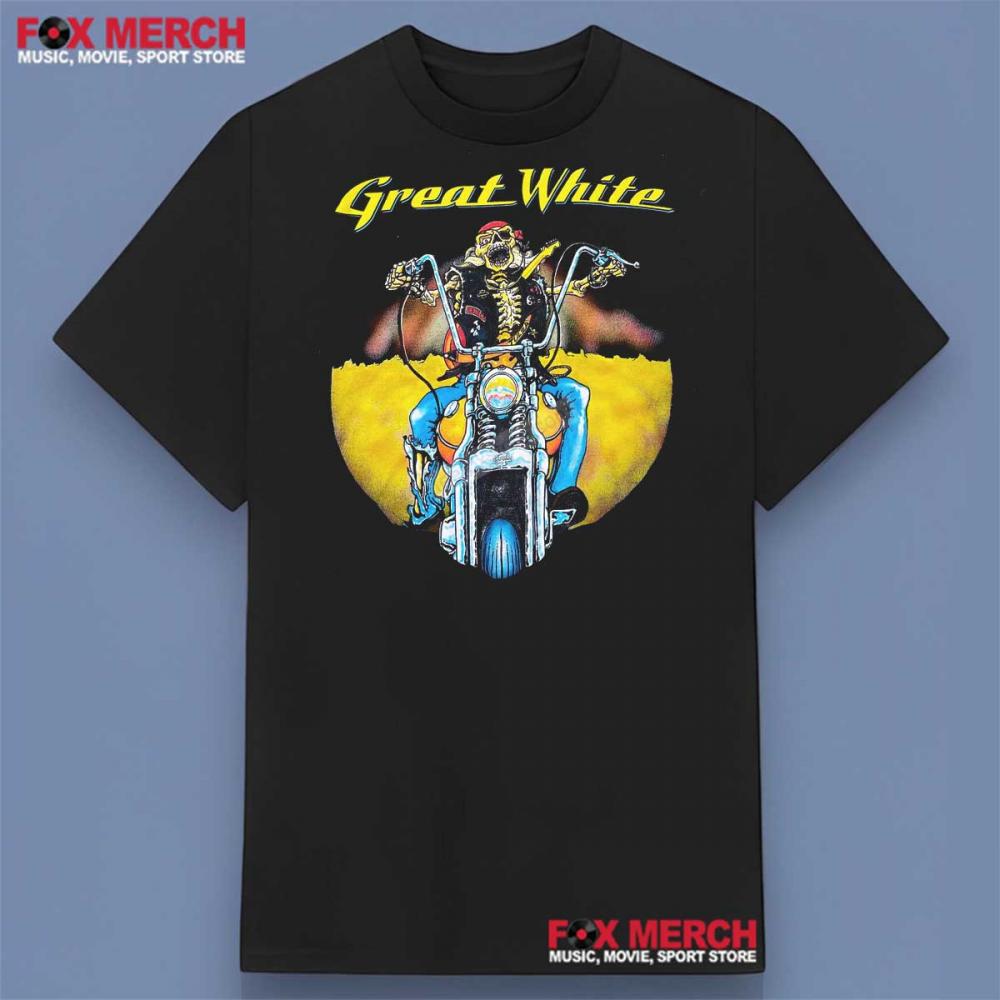 Great White Skull Man Unisex Shirt