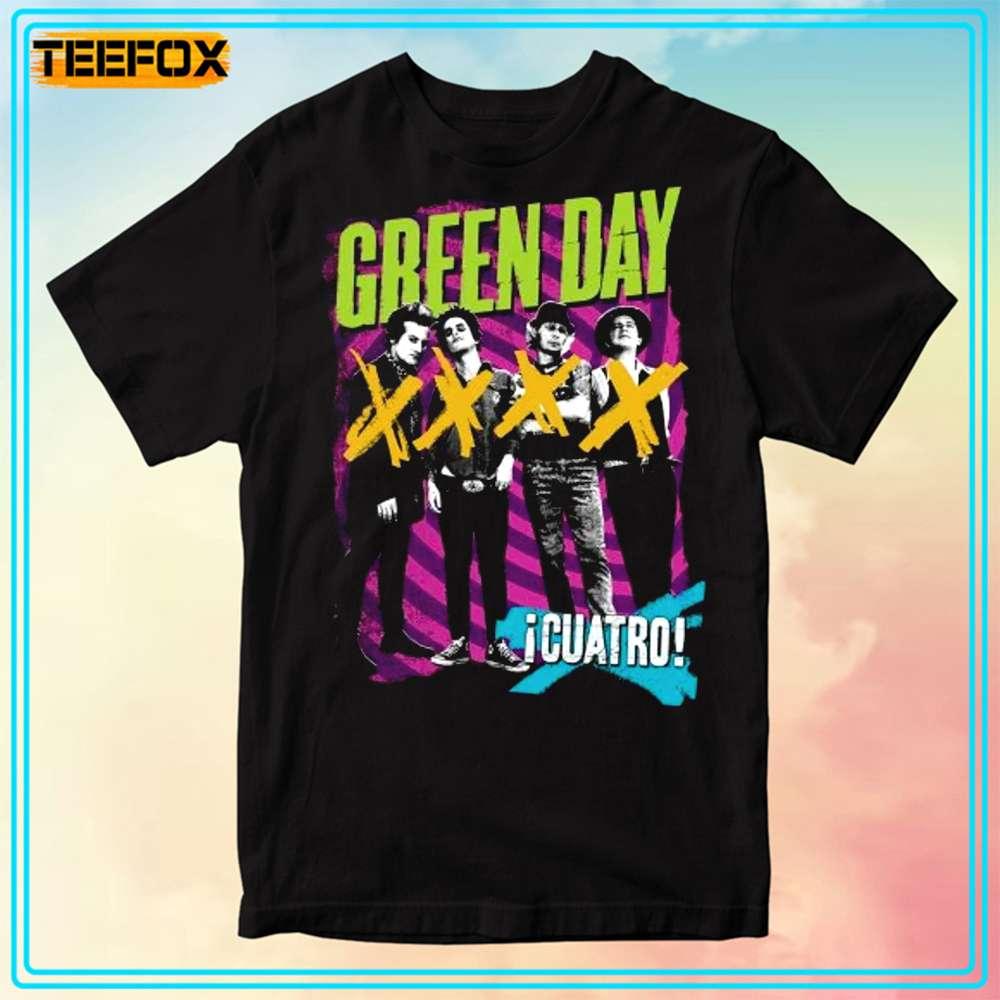 Green Day Cuatro Vintage T-Shirt