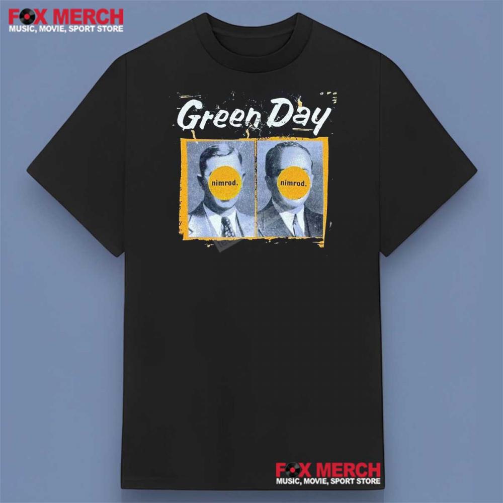 Green Day Nimrod Cover Shirt