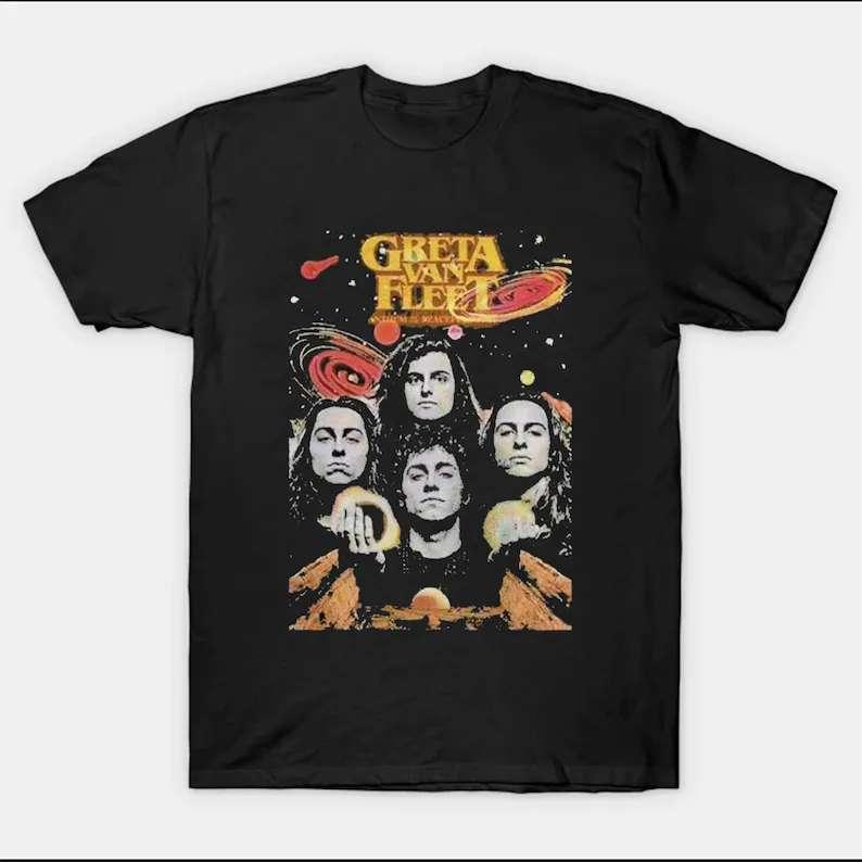 Greta Van Fleet 2021 Tour Concert Dates Unisex T Shirt