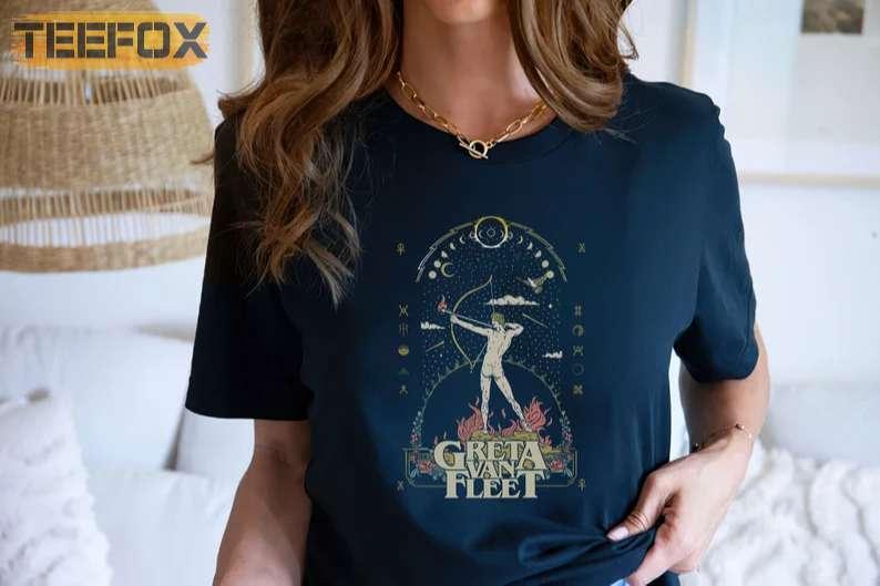 Greta Van Fleet Dream In Gold Tour Concert T-Shirt