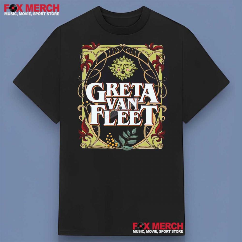 Greta Van Fleet Floral Boho Shirt