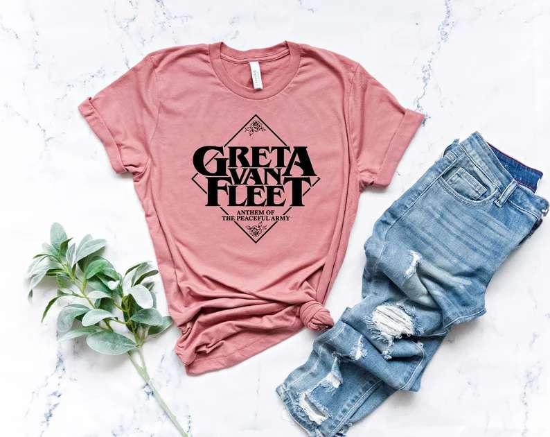 Greta Van Fleet Music T-Shirt Merch