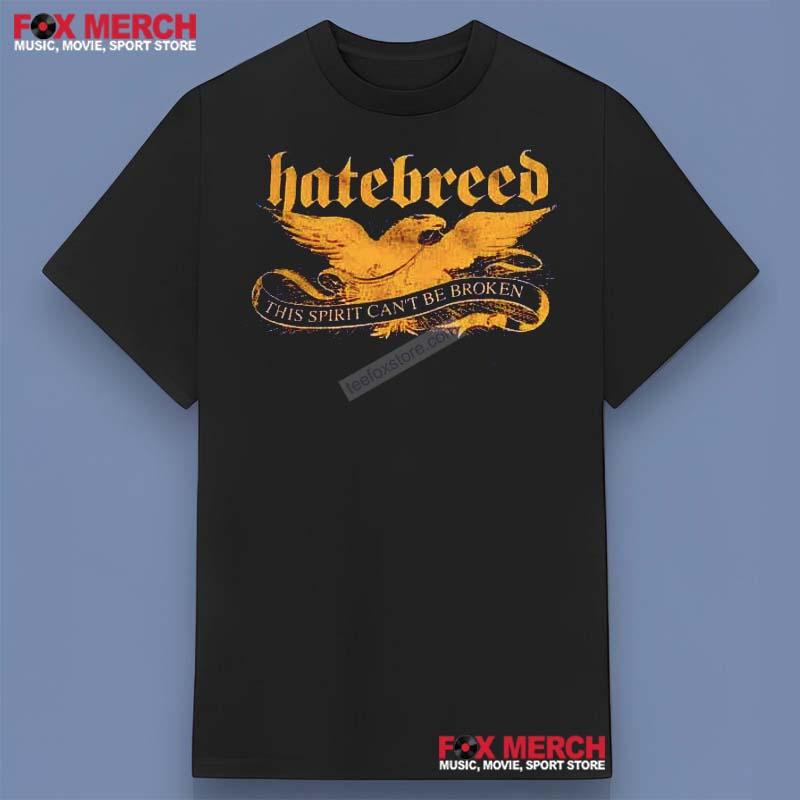 Hatebreed Band This Spirit Can't Be Broken Song Shirt