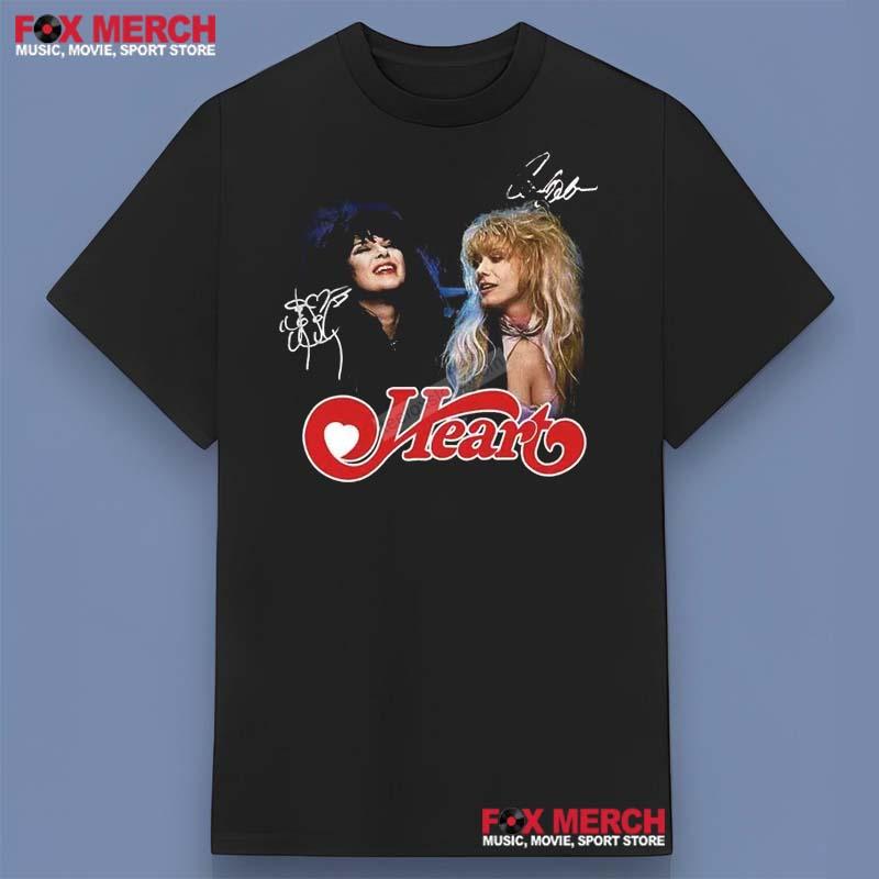 Heart Band Signatures T-Shirt