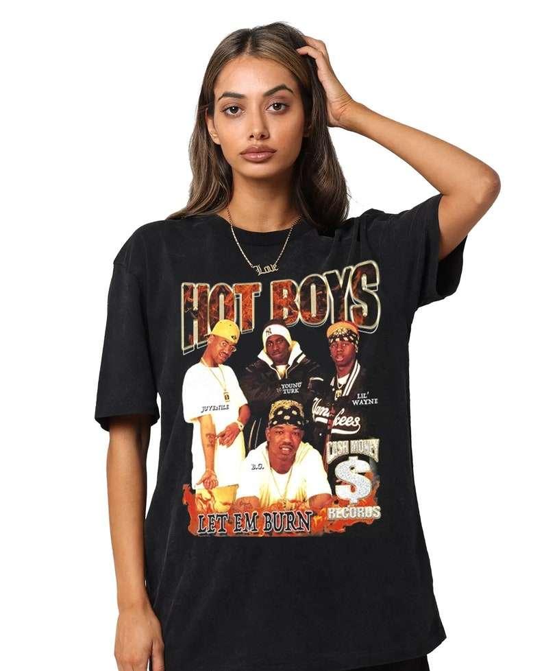 Hot Boys Band T-Shirt Rap Hip Hop