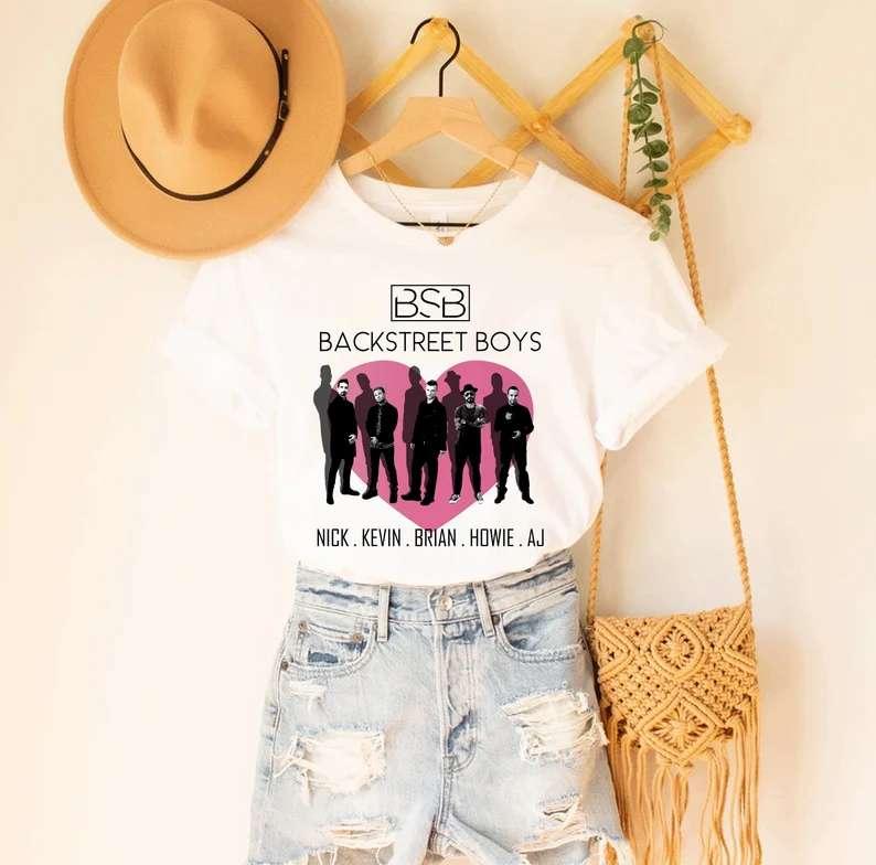 I Love Backstreet Boys T-Shirt Band