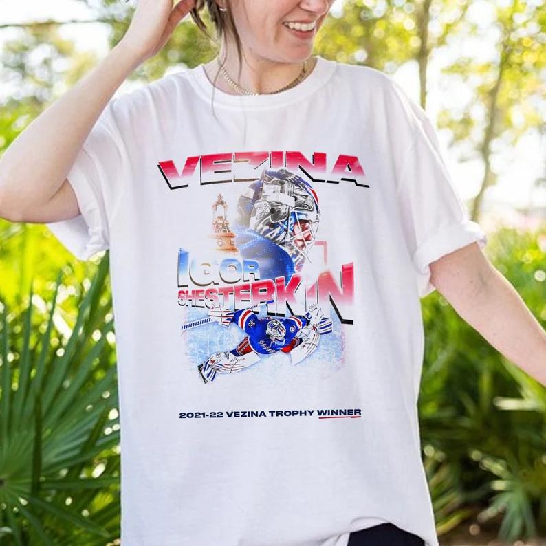 Igor Shesterkin Vezina Trophy T-Shirt