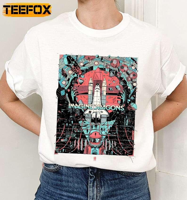 Imagine Dragons Art Pop Band Music T-Shirt