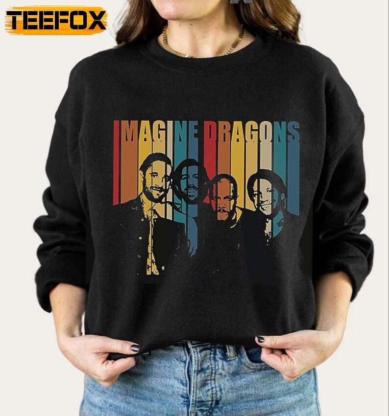 Imagine Dragons Retro Music Band Members T-Shirt