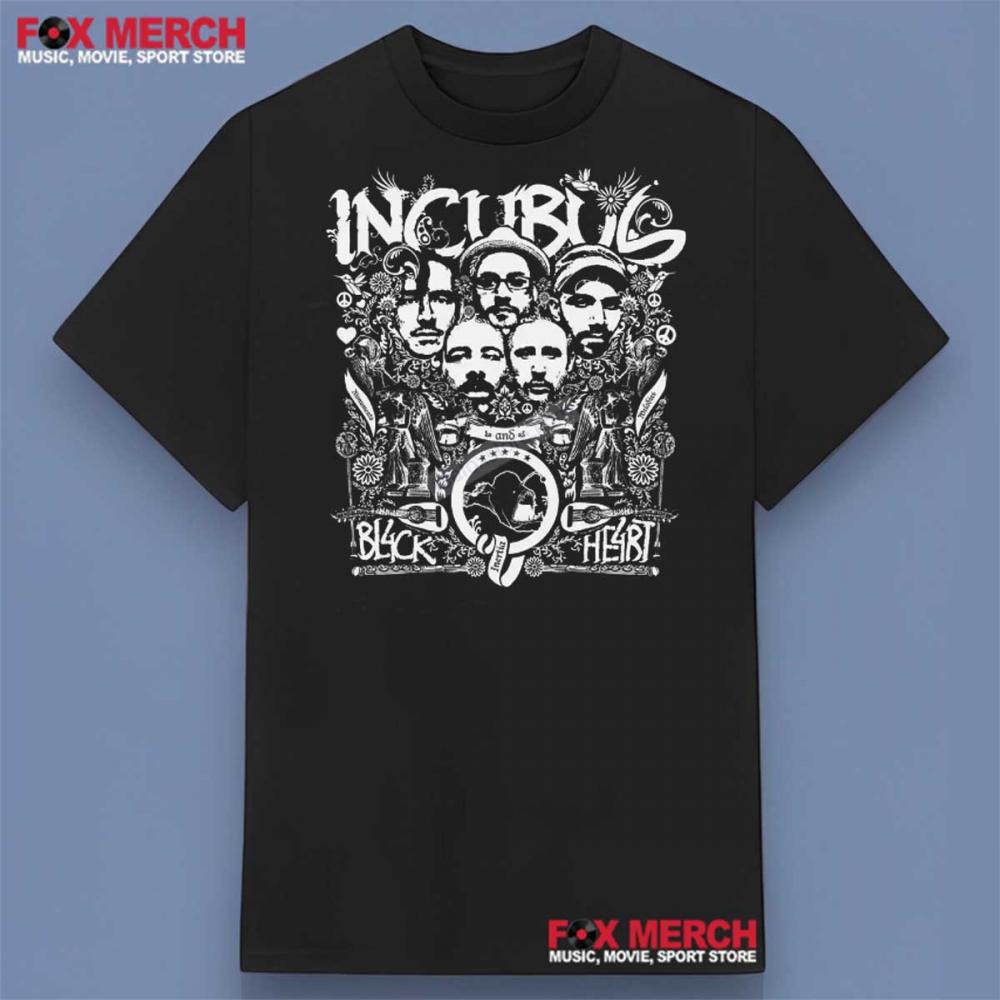 Incubus Black Heart Inertia Shirt