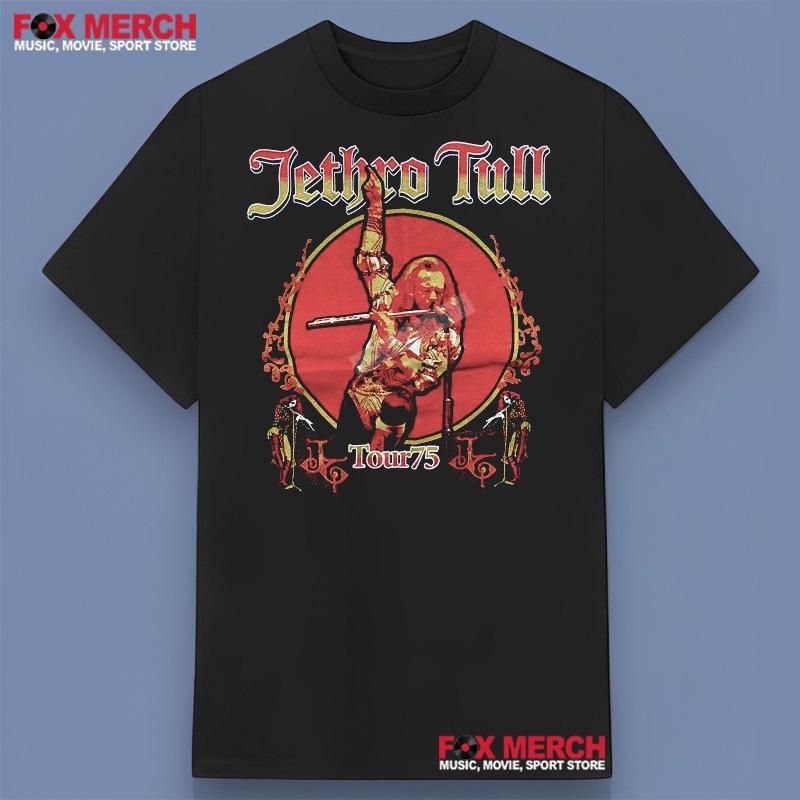 JETHRO TULL Tour 1975 Vintage Shirt