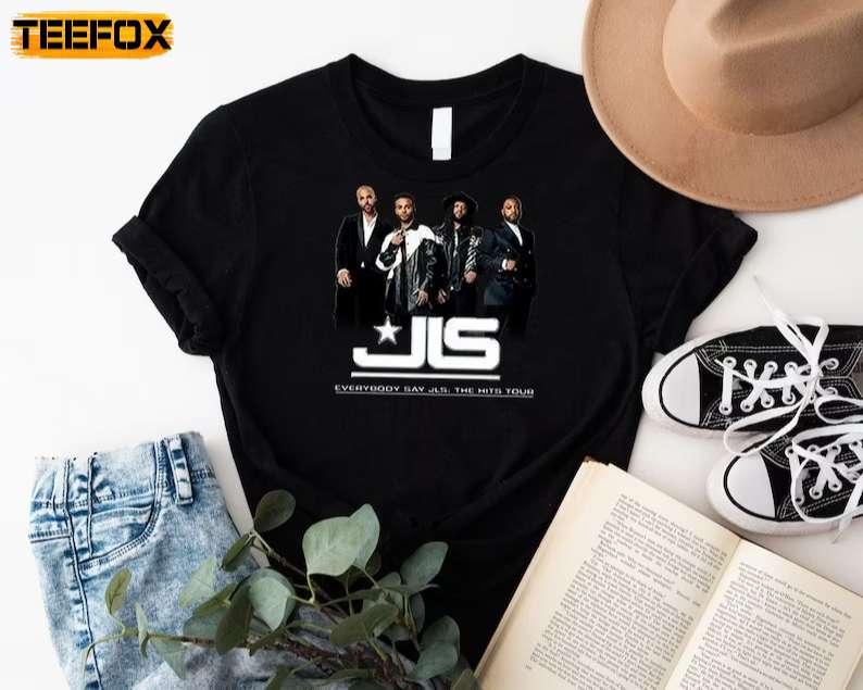 JLS Everybody Say JLS Hit The Tour 2023 Short-Sleeve T-Shirt