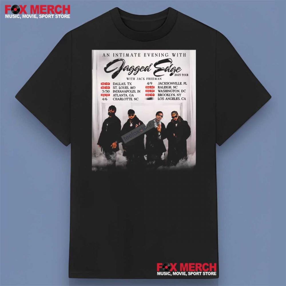 Jagged Edge Tour 2025 Shirt