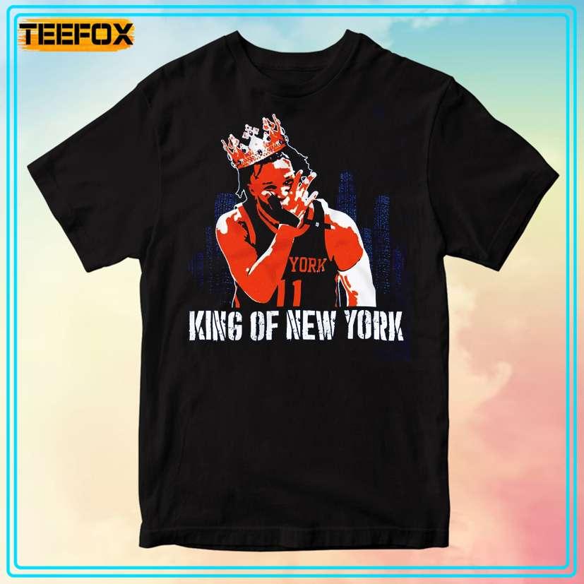 Jalen Brunson King of New York New York Knicks T-Shirt