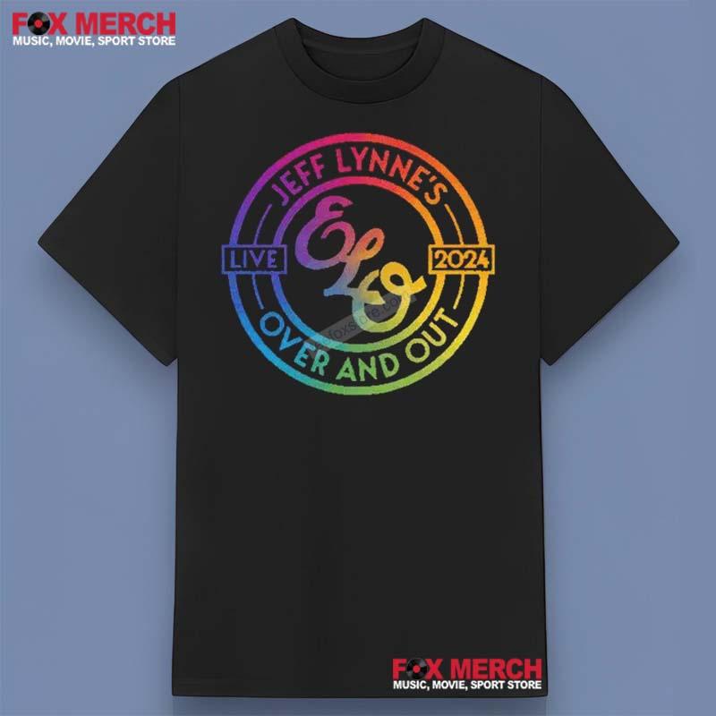 Jeff Lynne Over and Out Band ELO Tour 2024 Shirt