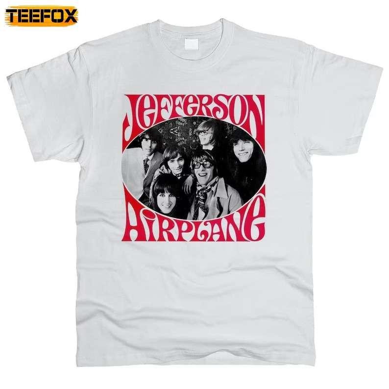 Jefferson Airplane Rock Band Short-Sleeve T-Shirt