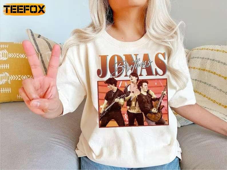 Jonas Brothers Retro 90's Adult Short-Sleeve T-Shirt