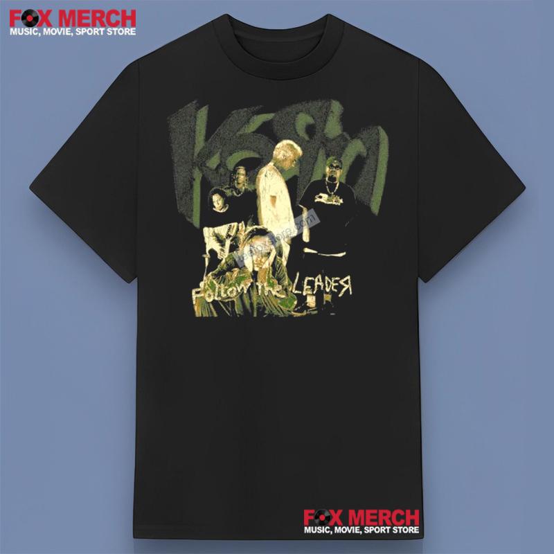 KORN Follow THe Leader Vintage T-Shirt For Fans