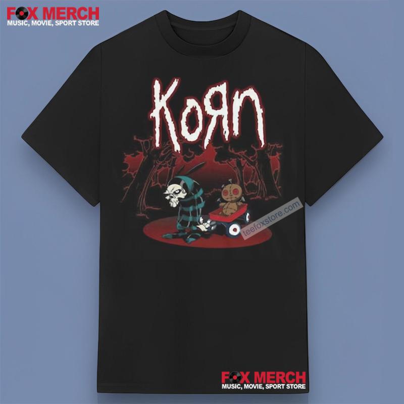 KORN Rock Band Black Unisex T-Shirts